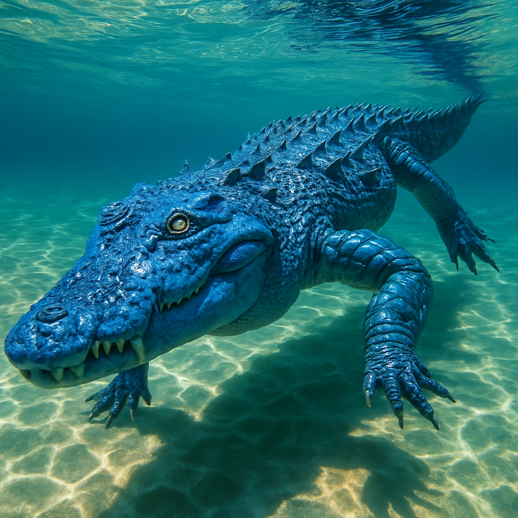 Coccodrillo Blu